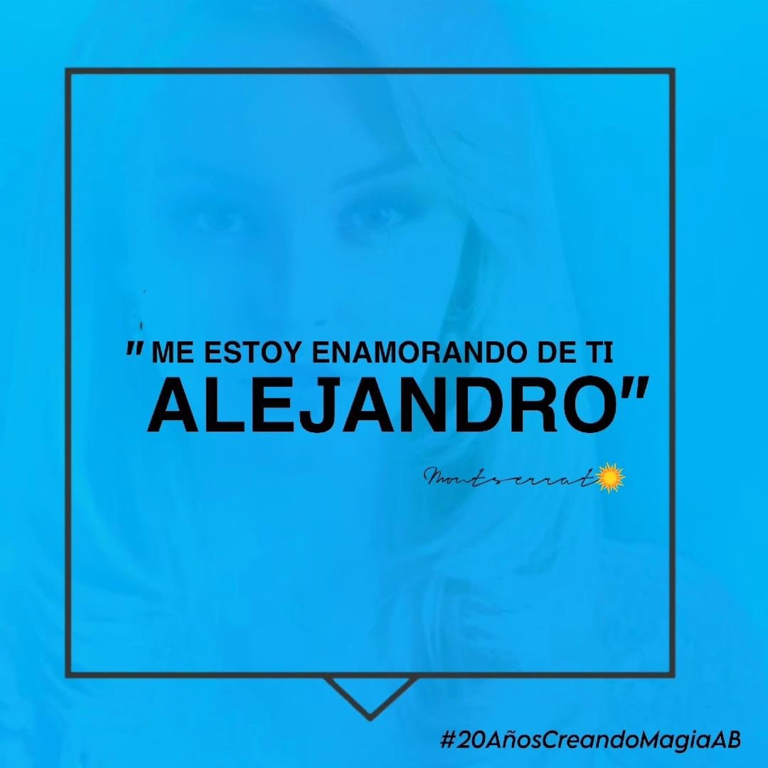 Muchas felicidades x estos primeros años de carrera @Anboy88 !!! Haces que con cada personaje, riamos, lloremos y gocemos y que no se olviden. #20añosCreandoMagiaAB