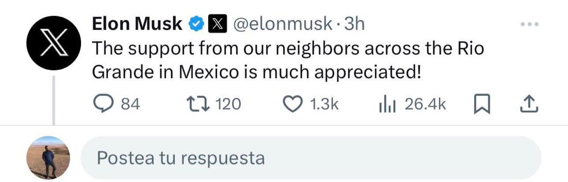 Un gran visionario dijo:
“Las oportunidades grandes nacen de haber sabido aprovechar las pequeñas”
Vamos MatAMORos!!!🚀🚀🚀
<a href="/SpaceX/">SpaceX</a> <a href="/elonmusk/">Elon Musk</a>