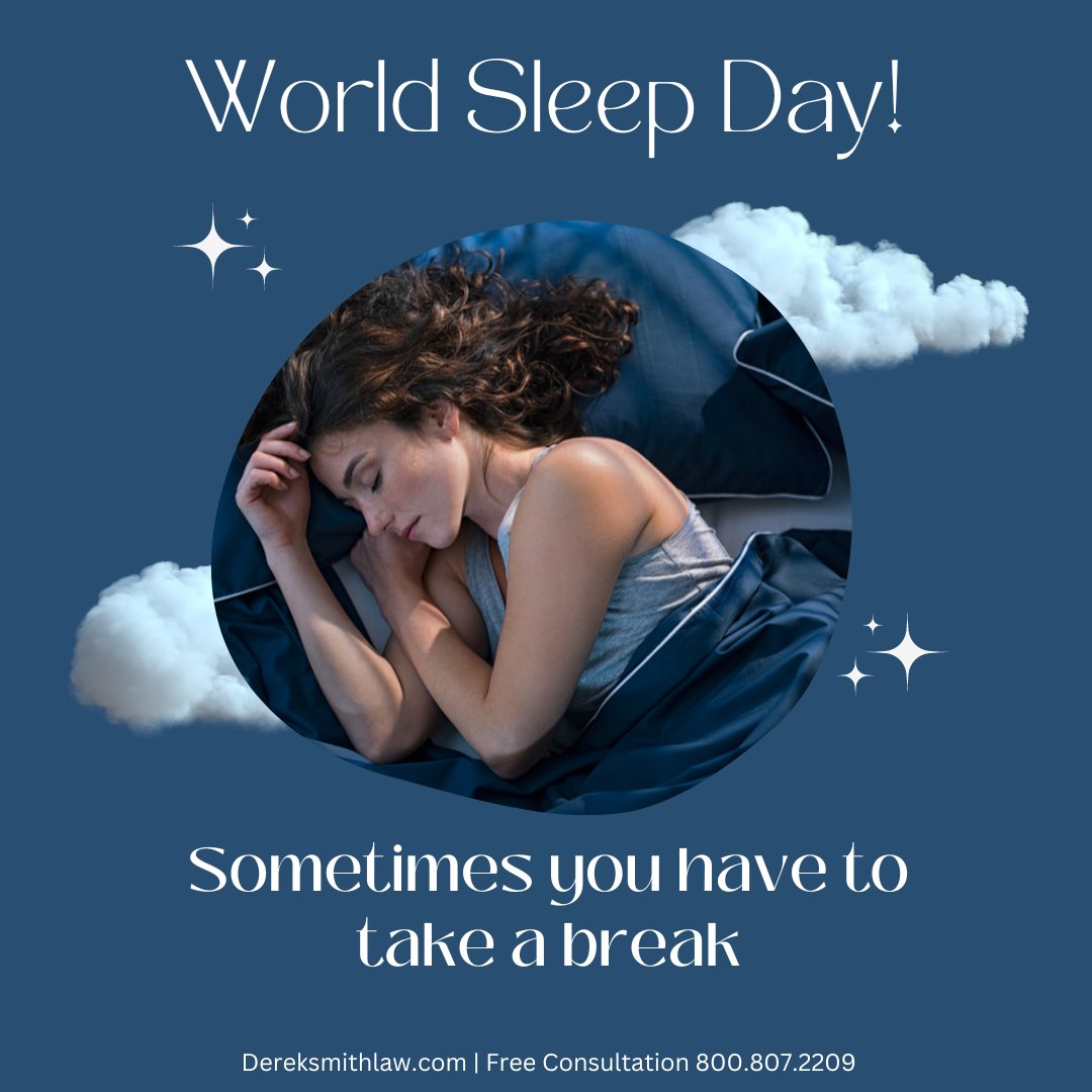 Dream big, rest well! This World Sleep Day, take the leap towards achieving your dreams with a good night's sleep. Empowerment starts with self-care. #WorldSleepDay #DreamBig #RestWell #SelfCareJourney #EmploymentLawyer #Sexualharassmentlawyer