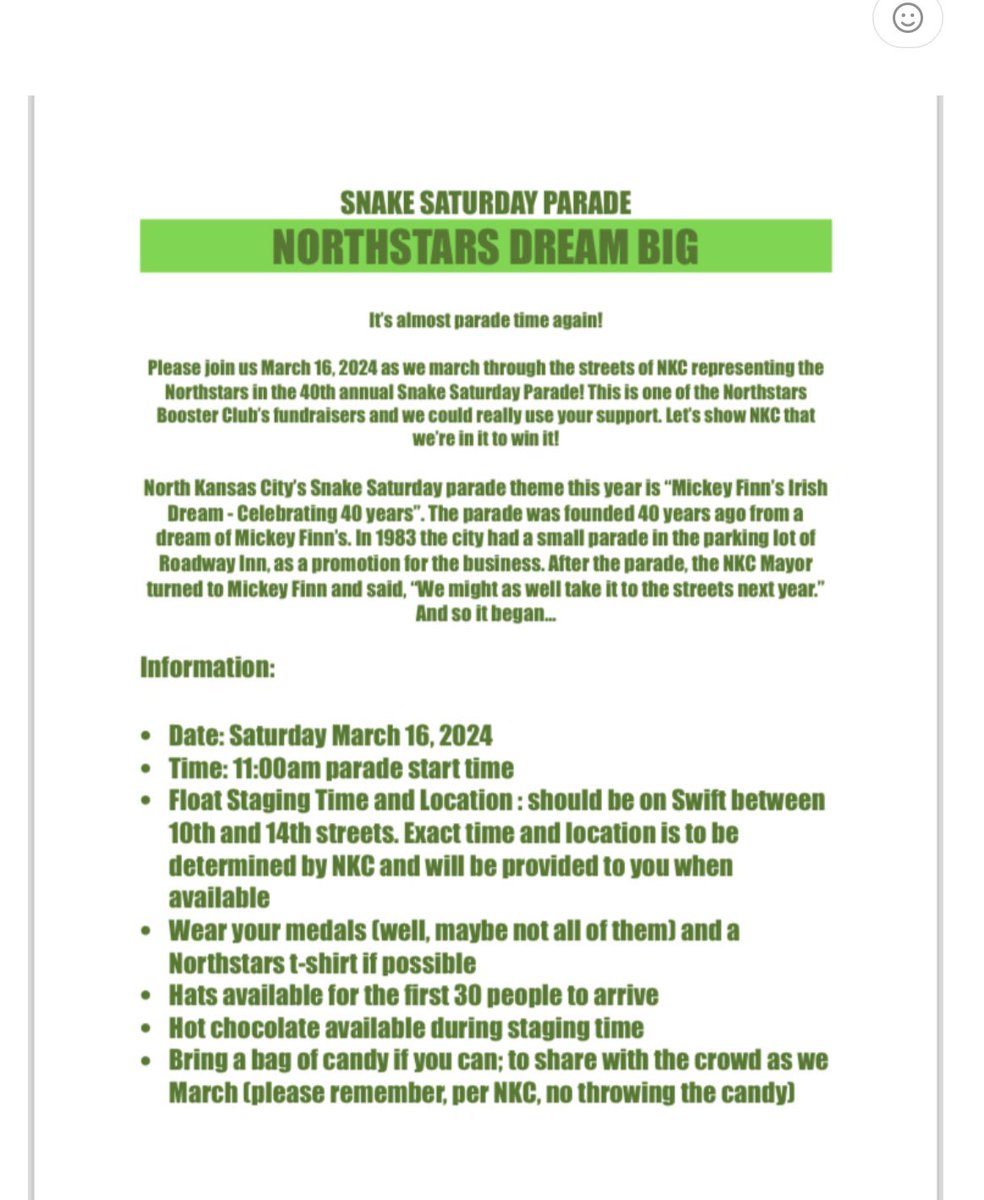 Tomorrow! 🍀