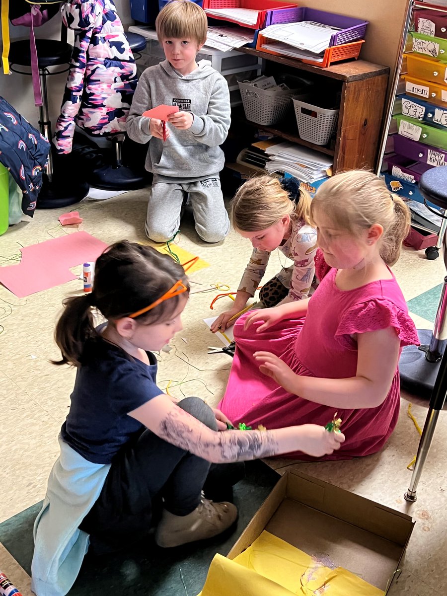 Ms. Weber's first graders built leprechaun traps this week! ☘️

#CougarPride