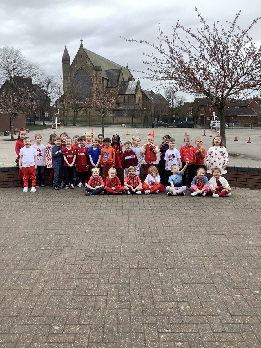1B_stjohns's tweet photo. Lots of red to celebrate Red Nose Day! 🔴♥️ https://t.co/9XjdZcX6dW