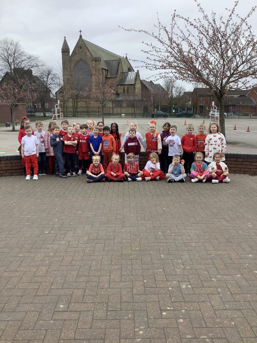 1B_stjohns's tweet photo. Lots of red to celebrate Red Nose Day! 🔴♥️ https://t.co/9XjdZcX6dW