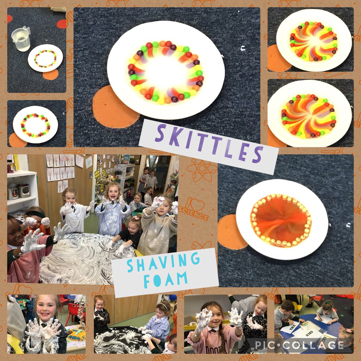 ReceptionOaky's tweet photo. Science Week Continues.. 🧫🥼🧪Dancing Raisins, Making Slime, Skittles and Exploring Static Electricity We also loved getting messy in Cornflour Gloop and Shaving Foam! Reception have had so much fun! #OakyScience #britishscienceweek2024 https://t.co/5uJQ0UYEg7