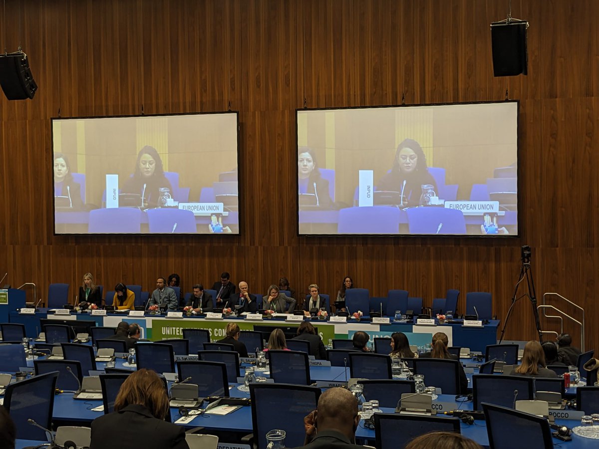 'The war on drugs fuels racism, oppression, and neocolonialism.... I come from a region that continues to be plundered of its resources and witnesses rampant violence' from @LANPUD1 and Jude Byrne Emerging Female Leader Awardee #CND67 #humanrights #peoplewhousedrugs