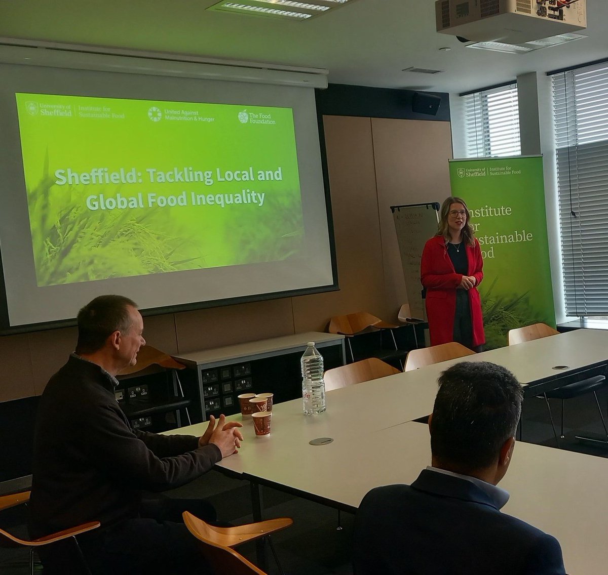 At the Sheffield Art's Tower today highlighting local & global food inequality. Great to hear INFUSION's own @Bhavani1Shankar & @CoopG93 speak about the project & the UN's report on ‘Reducing Inequalities for Food Security & Nutrition’. Thank you @UnitedAMH for facilitating this: