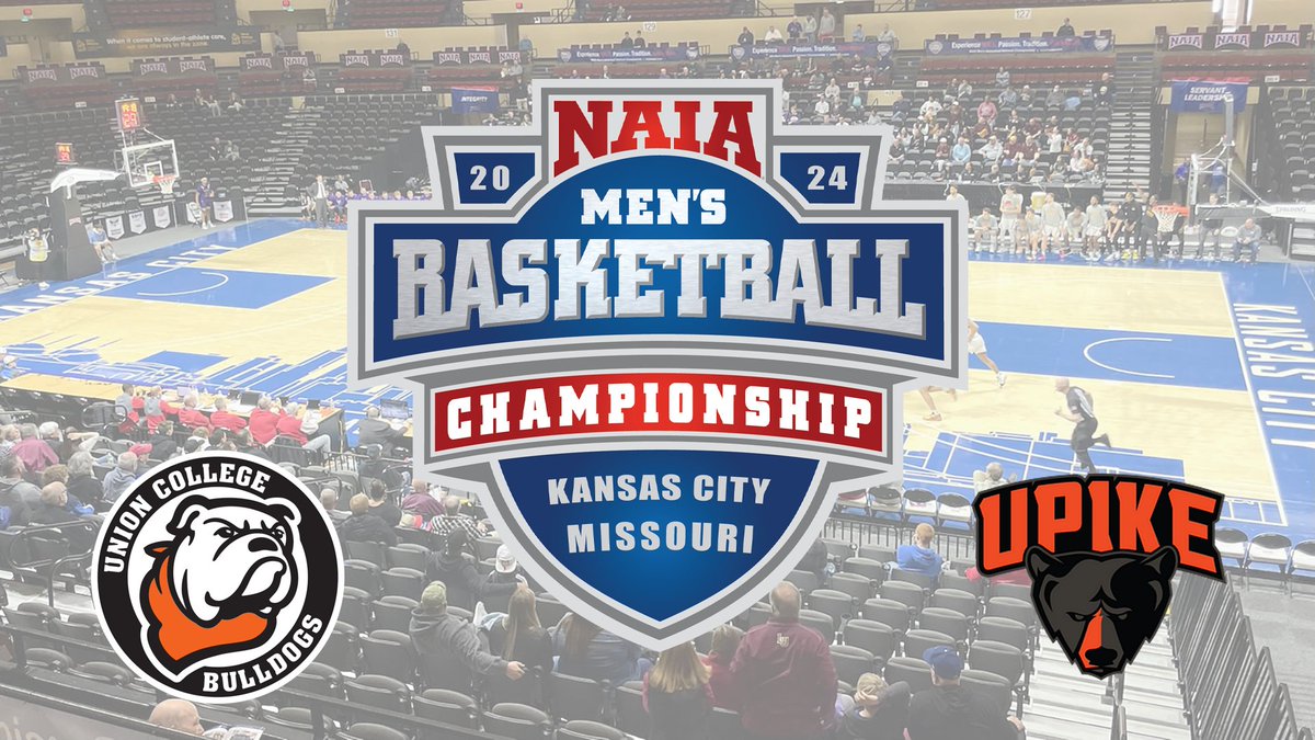 Time to tip it off! @UnionBulldogs and @UPIKEAthletics are set to open the #NAIAMBB Tournament ➡️ bit.ly/3PocDEN #AACMBB #ProudToBeAAC