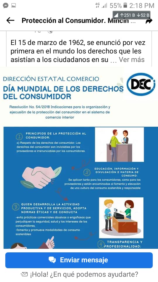 La DEC  Ciego  de Àvila ,al cierre de la  Jornada Nacional por los Derechos de los Consumidores ,destaca la participaciòn en la Feria del Libro 2024,de entidades que realizan Comercio Interno y actores econòmicos,brindando varias ofertas a los Consumidores . <a href="/BetsyDazVelzqu2/">Betsy Díaz Velázquez</a>