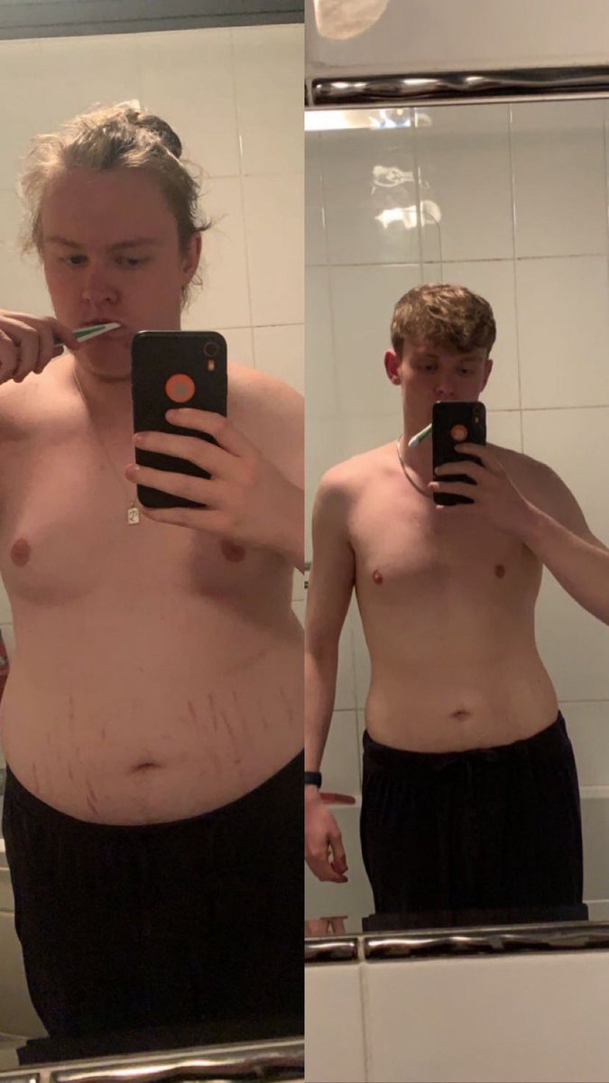 Evolve_rl's tweet image. Took more than I would ever like to admit to post, but I posted it elsewhere so I suppose it can go here as well. 7 stone (45kg) in 1.5 years. Didn’t believe it was possible, but still made it happen. Work hard for your goals, it’s worth it.