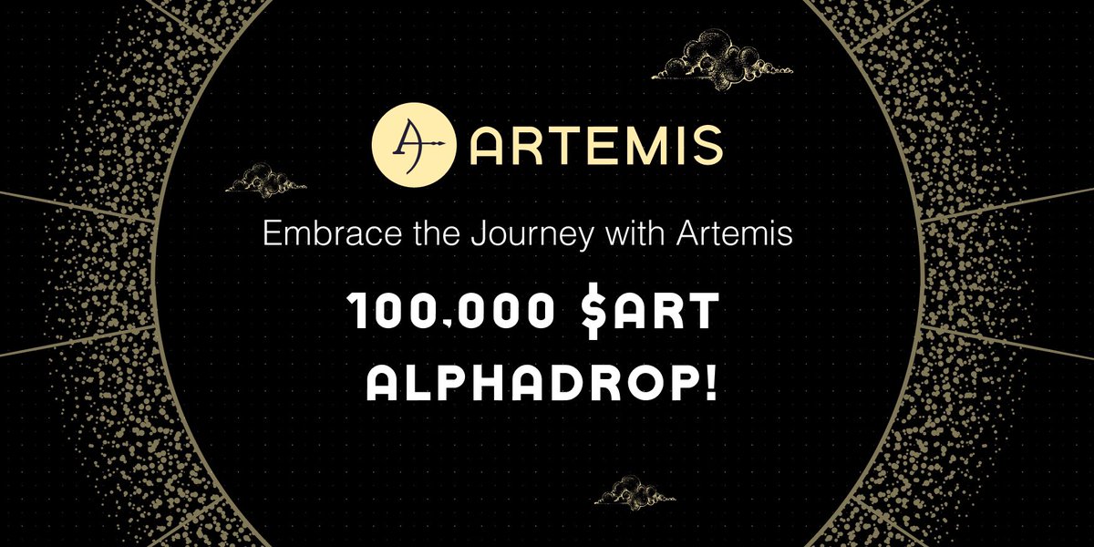 🚀 Calling all crypto enthusiasts! The Artemis AlphaDROP campaign on <a href="/web3davincis/">W3DV</a> is now LIVE!

🏃 Complete tasks, earn tickets, and unlock epic rewards of a share of 100K $ART tokens!

Join the excitement here:w3dv.com/artemis