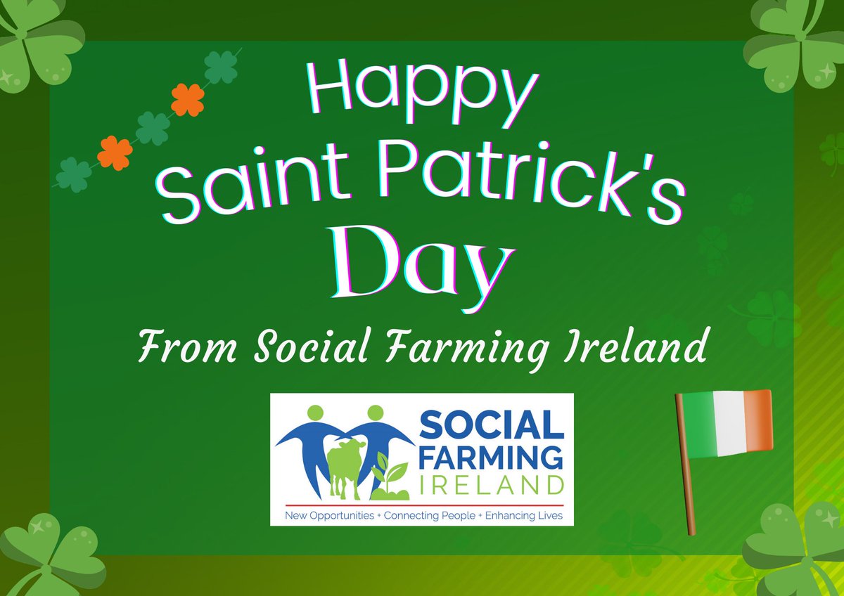 Lá fhéile Pádraig sona dhuit! Did you know that every bite you have traces back to the soil & hard work of farmers, so this St. Patrick's Day, as we celebrate all things Irish, let's take a moment to appreciate the hard work & passion of farmers who make it all possible!