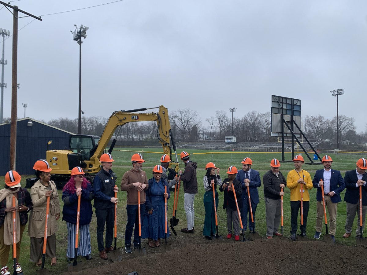 Big Day in GHCS! Groundbreaking for new turf field! 

Thank you Cleveland Browns, Haslam and Johnson Families!