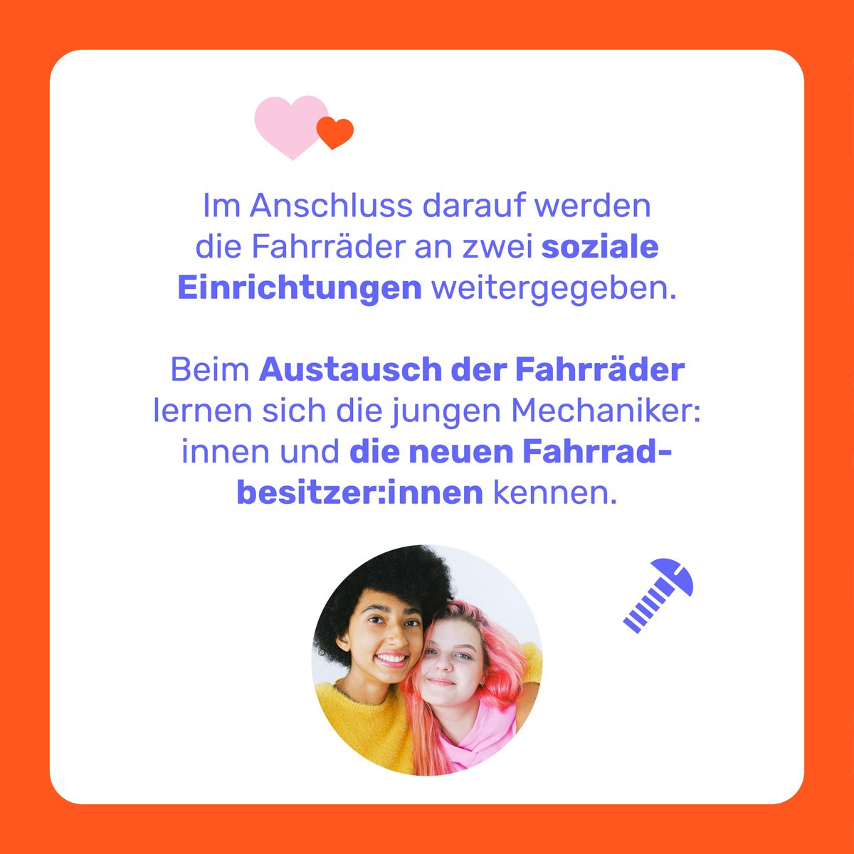 „Repair-School“ das Projekt von <a href="/franknsteinsrad/">Frankensteins Fahrrad</a> und der @walz_wien.

Jugendliche reparieren Fahrräder für den sozialen Zweck. Dabei erlernen sie nicht nur die technischen handwerklichen Fähigkeiten, sondern auch die Bedeutung von Upcycling &amp; Nachhaltigkeit.