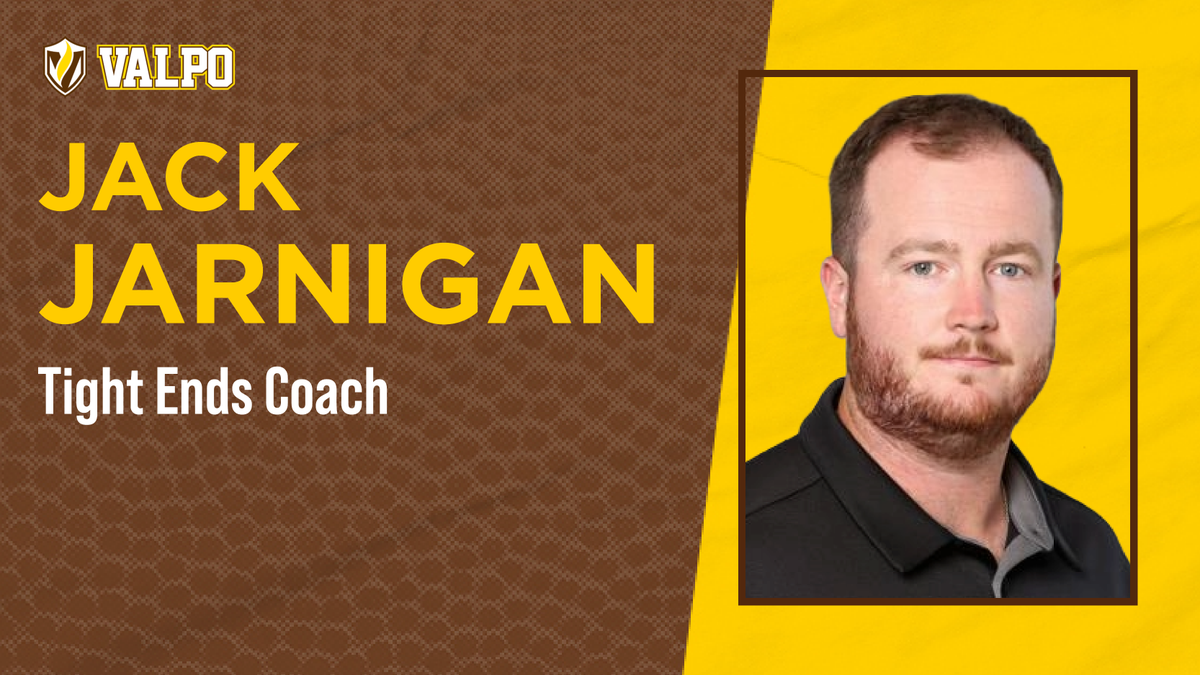 We're excited to welcome <a href="/ValpoU/">Valparaiso University</a> alum <a href="/coachjarnigan/">Jack Jarnigan</a> back to <a href="/valpoufootball/">Valpo Football</a> as tight ends coach! 

📝➡️ bit.ly/491GF86 

#GoValpo