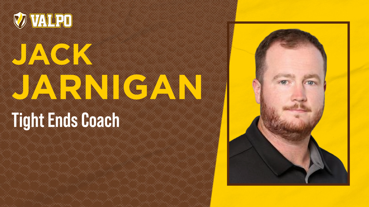 We're excited to welcome @ValpoU alum @coachjarnigan back to @valpoufootball as tight ends coach! 📝➡️ bit.ly/491GF86 #GoValpo