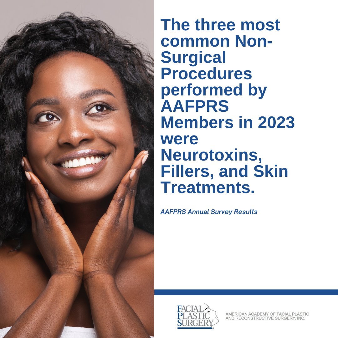 “I predict we’ll see a greater focus on more natural outcomes and graceful aging. Some outward appearance of maturity can be taken as a sign of experience and wisdom.' - Dr. Sherard Tatum, President of the AAFPRS as part of the #AAFPRS Annual Survey. #AAFPRS #FPStrends #FPS