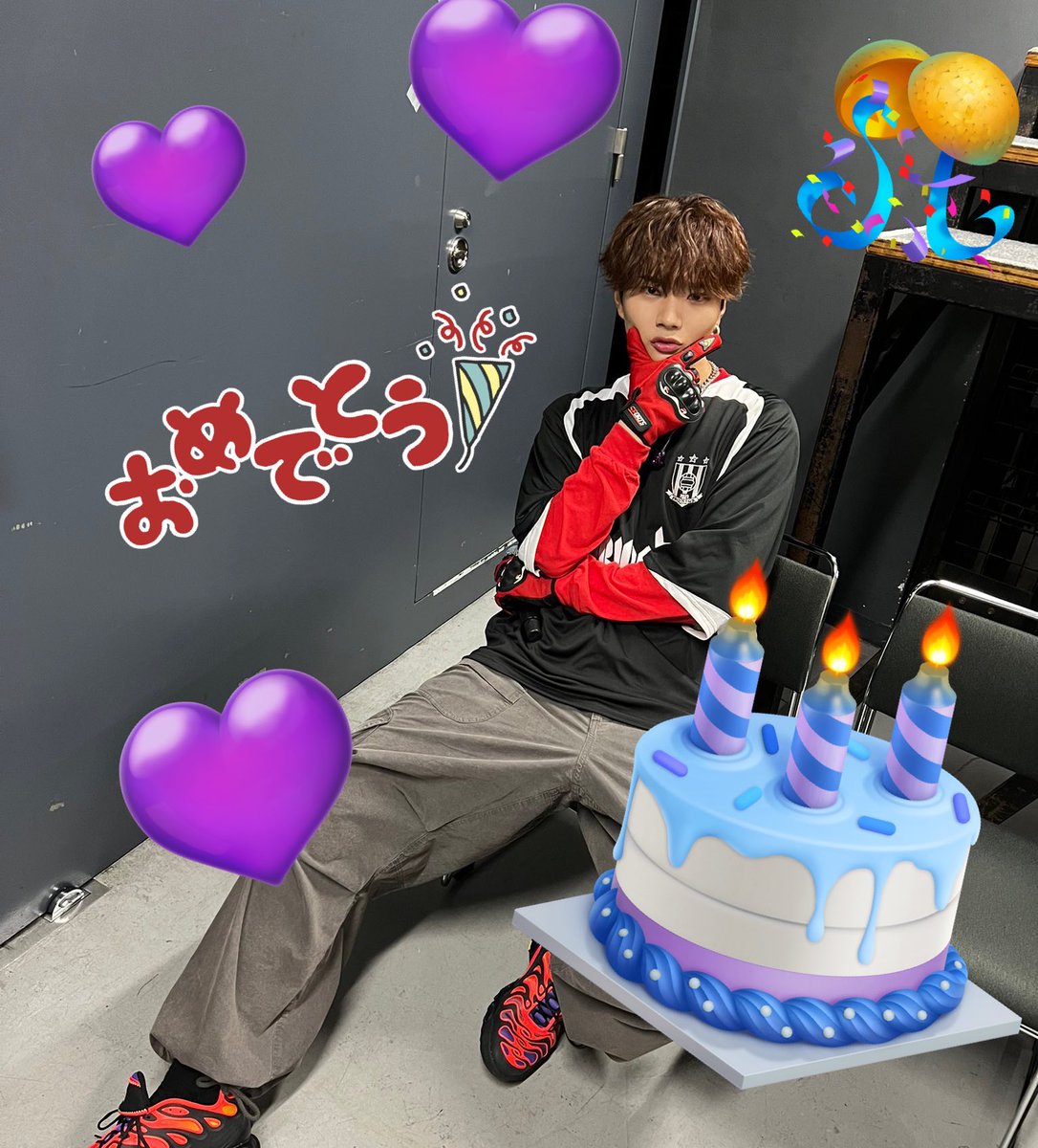 tomomin_aml's tweet photo. 勝くんお誕生日おめでとう🎉🎊🎂🥂
これからもイケメンオーラを振りまいてポヤポヤで健康で幸せに過ごせますように✨✨✨✨✨✨✨✨✨✨✨
#中川勝就 #OWV 
#勝くんの誕生日をお祝いするージョ
#HappyKatsunariDay https://t.co/REN4HHnxQz
