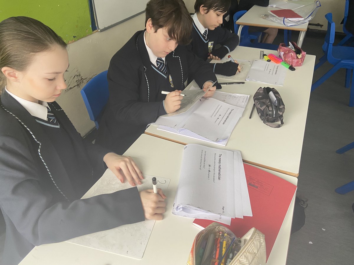 SalesianAcademy's tweet photo. 🔢 Our talented Year 7 and 8 #Mathematicians have been putting their skills to the test as part of the MESME programme. 

They have grappled with intriguing questions, discovered and explored exciting ideas, and learned to think like advanced mathematicians.💡

 #MathsEnrichment https://t.co/ZAz47gUC2v