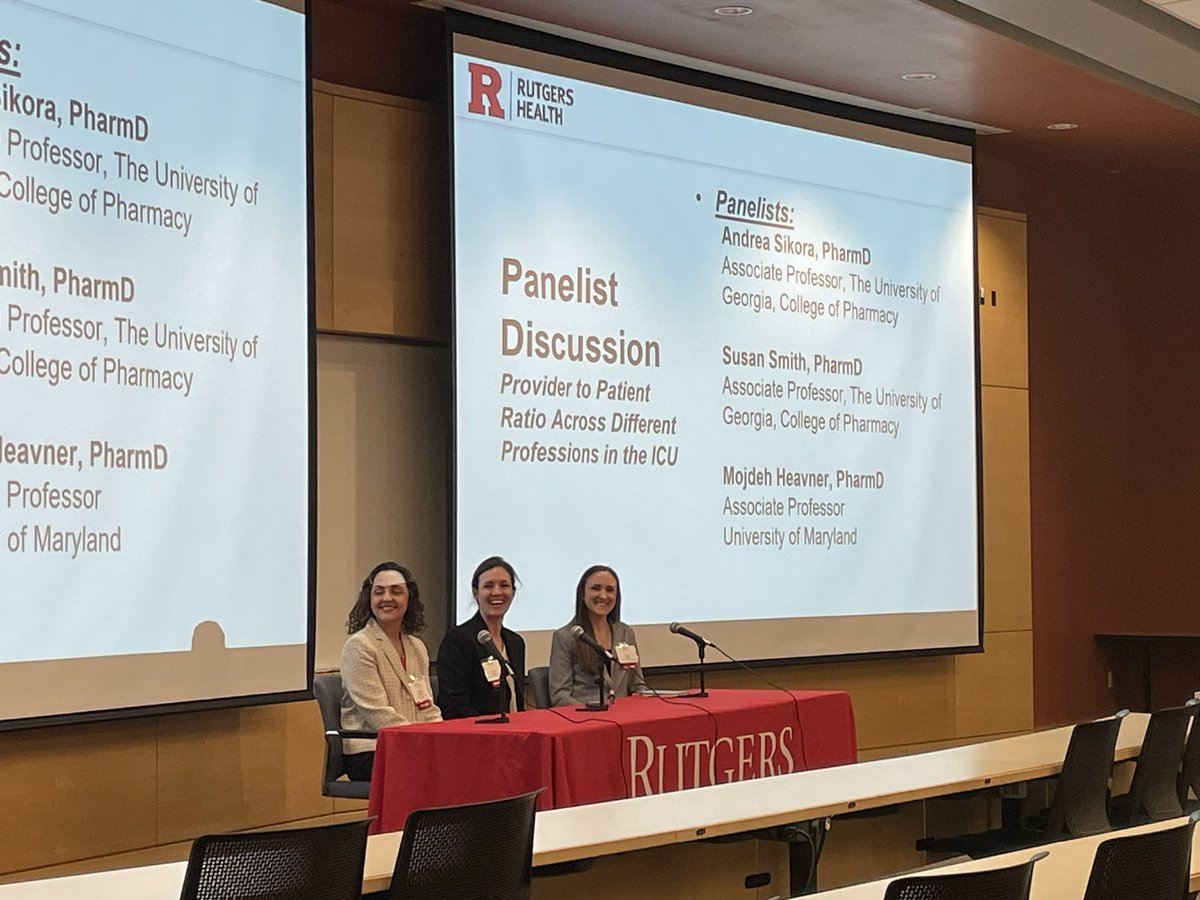 Amy Dzierba (@amydzierba) on Twitter photo Happening now! Provider to patient ratio discussion! <a href="/AndreaSikora/">Andrea Sikora</a> <a href="/HeavnerPharmD/">Mojdeh Heavner</a> <a href="/SESmithPharmD/">Susan Smith</a> Happening now! Provider to patient ratio discussion! <a href="/AndreaSikora/">Andrea Sikora</a> <a href="/HeavnerPharmD/">Mojdeh Heavner</a> <a href="/SESmithPharmD/">Susan Smith</a>