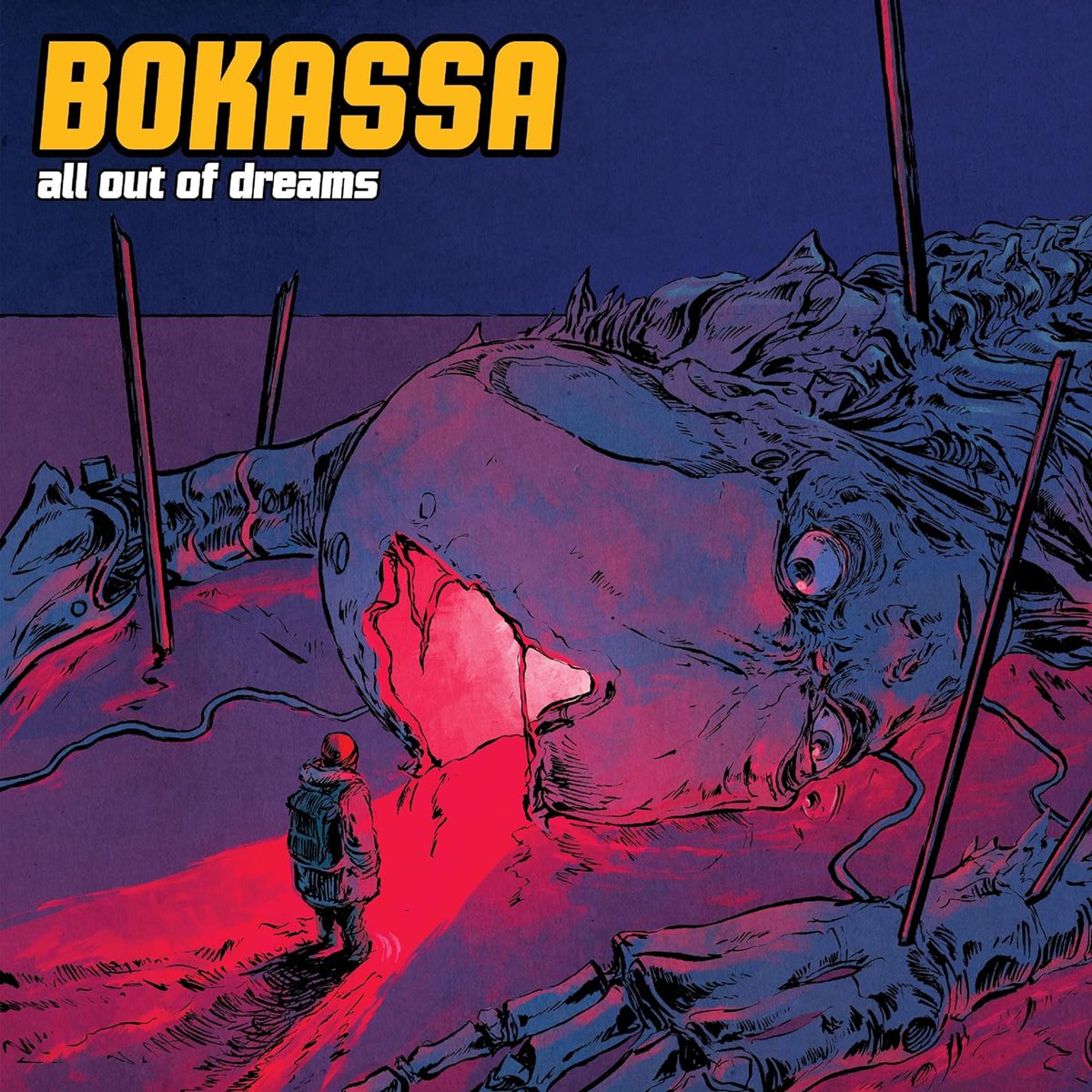 Bokassa unleash their new LP All Out of Dreams, a whirlwind of ten tracks in 30 minutes that proves they’re definitely not all out of riffs. Guests include Lou Koller of @SOIANYC and Aaron Beam of @RedFang. @Bokassaband @IndieRecordings @CosaNostraPR newreleasesnow.com/album/bokassa-…