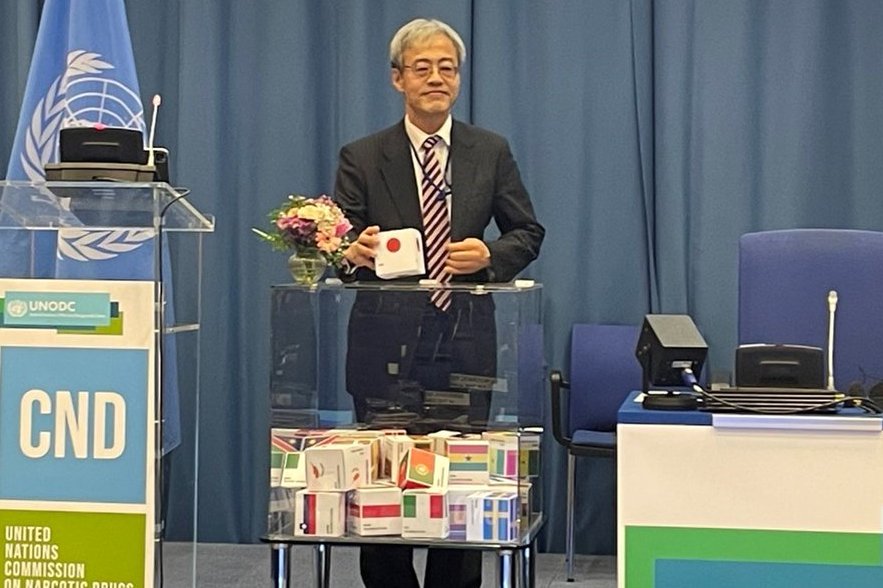 At the #CND67, Ambassador Minami emphasized the need for a comprehensive approach to combating drug-related threats.

Japan has currently pledged more than $8 million to @UNODC’s projects through 2025.  #Pledge4Action