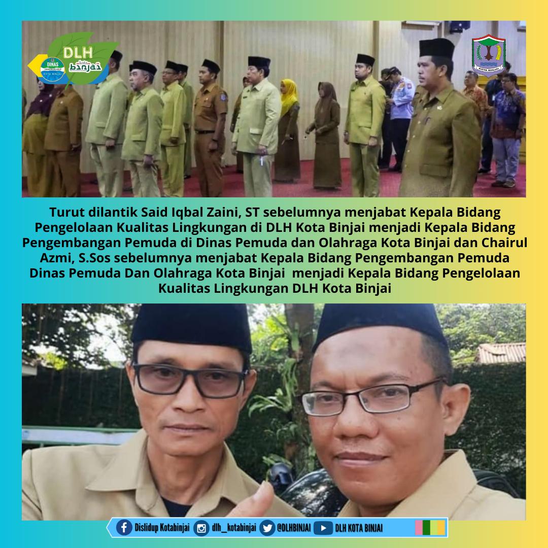 Sekilas Info DLH Kota Binjai hari ini, Jum'at, 15 Maret 2024.

#tausiyahislam #ramadhan1445 #korpspegawairepublikindonesia #dlhbinjai #asnmelayani #asn #aparatursipilnegara #pelayananpublik #pelayananmasyarakat #pemerintahdaerah #pemkobinjai #lingkunganhidup #kotabinjai