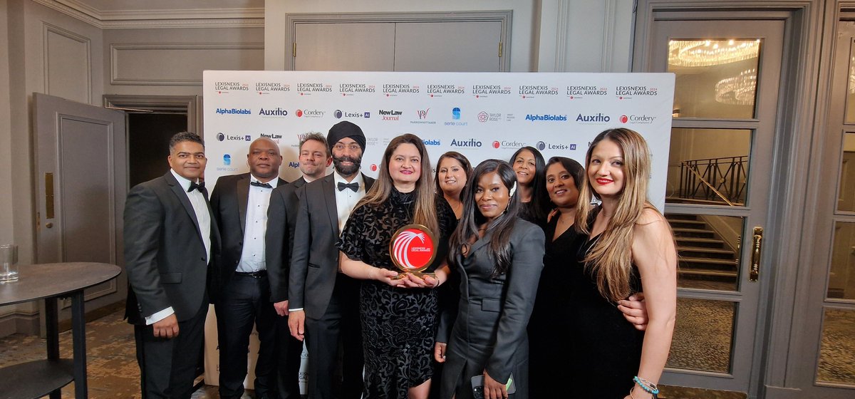 DuncanLewis's tweet image. We're thrilled to announce that we have been awarded the prestigious title of Law Firm of the Year at the LexisNexis Legal Awards 2024 ⚖️ 👏 #LLA2024 @LexisNexisUK
Here's to continuing to make a positive impact in the legal field. Congrats to all!
➡️ buff.ly/3v32KW9