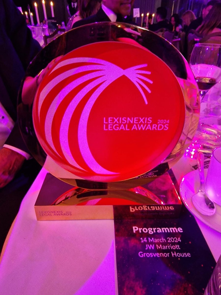 DuncanLewis's tweet image. We're thrilled to announce that we have been awarded the prestigious title of Law Firm of the Year at the LexisNexis Legal Awards 2024 ⚖️ 👏 #LLA2024 @LexisNexisUK
Here's to continuing to make a positive impact in the legal field. Congrats to all!
➡️ buff.ly/3v32KW9