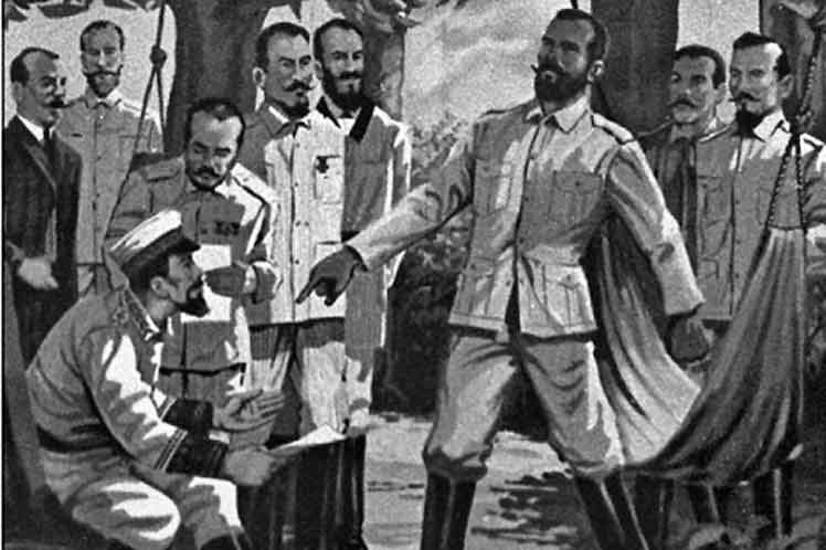Hoy recordamos a #Maceo y la Protesta de Baraguá que como dijo #Martí "es de lo más glorioso de nuestra historia". 

A 146 años de aquel hecho que marcó para siempre el destino y la idiosincrasia del pueblo cubano, volvemos a jurar que #Cuba es y será un #EternoBaraguá.