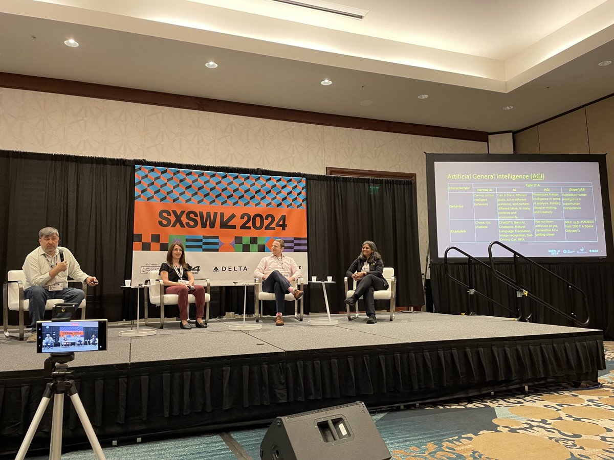 Kathy Grise (@klgrise) on Twitter photo Live <a href="/sxsw/">SXSW</a> IEEE Panel #AI prosperity or doom for human workforce moderator Dejan Milojicic with Roxana Saint Nom Nita Patel Jeff Egan highlighting diverse perspectives. Organized by <a href="/ComputerSociety/">IEEE ComputerSociety</a> & <a href="/IEEEFutureDir/">IEEE Future Directions</a> <a href="/dejanm/">Dejan Milojicic, HPE Fellow and VP</a> <a href="/nkpieee/">Nita Patel</a> Live <a href="/sxsw/">SXSW</a> IEEE Panel #AI prosperity or doom for human workforce moderator Dejan Milojicic with Roxana Saint Nom Nita Patel Jeff Egan highlighting diverse perspectives. Organized by <a href="/ComputerSociety/">IEEE ComputerSociety</a> & <a href="/IEEEFutureDir/">IEEE Future Directions</a> <a href="/dejanm/">Dejan Milojicic, HPE Fellow and VP</a> <a href="/nkpieee/">Nita Patel</a>