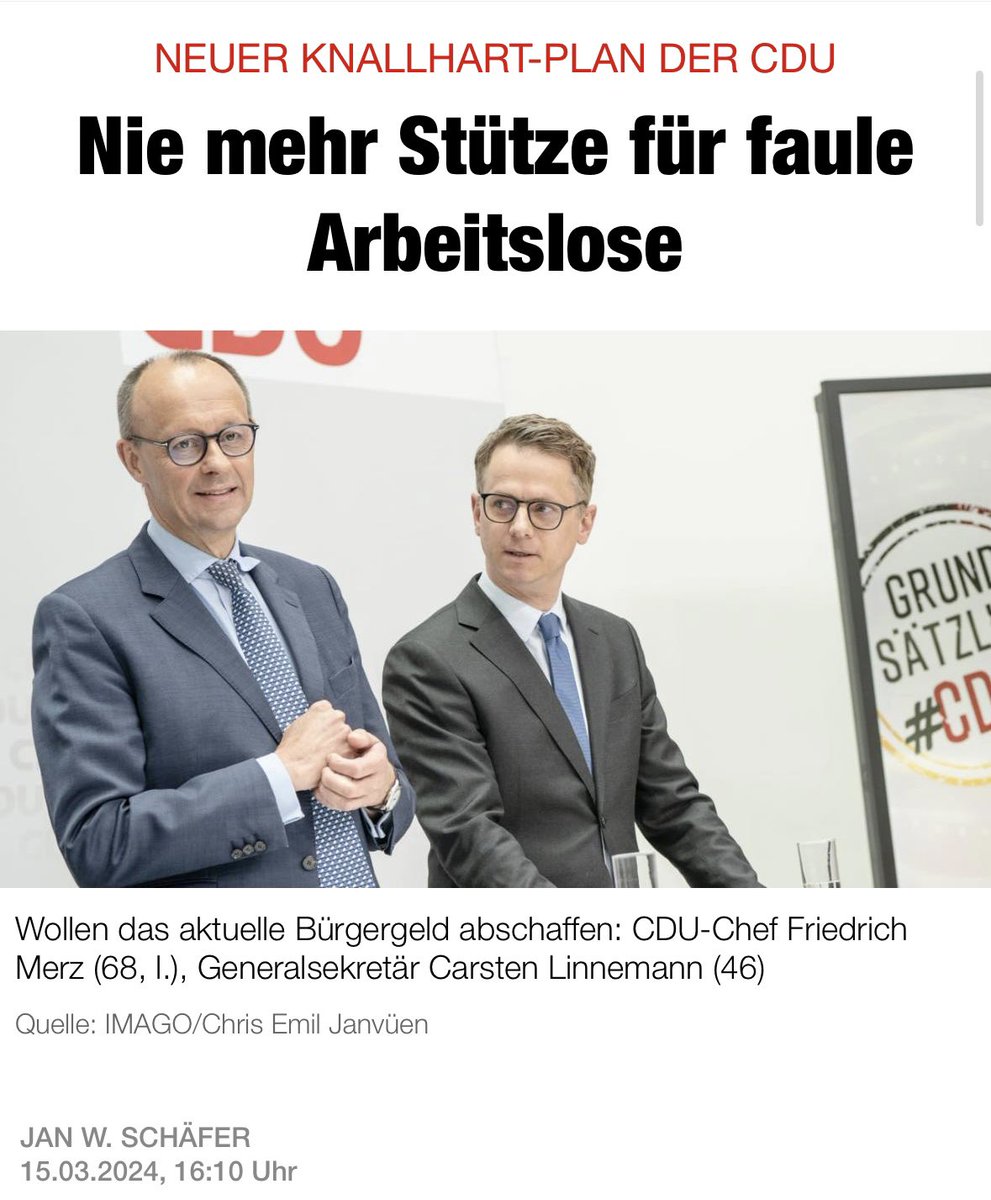 Immer dran denken: Die CDU wird nicht mit der AfD koalieren. Rechnerisch reicht es nicht für schwarzgelb. Heißt: Die CDU wird bei einer Wahl entweder mit der SPD oder, was ich mittlerweile für wahrscheinlicher halte, mit den Grünen koalieren. Was dann von dem…