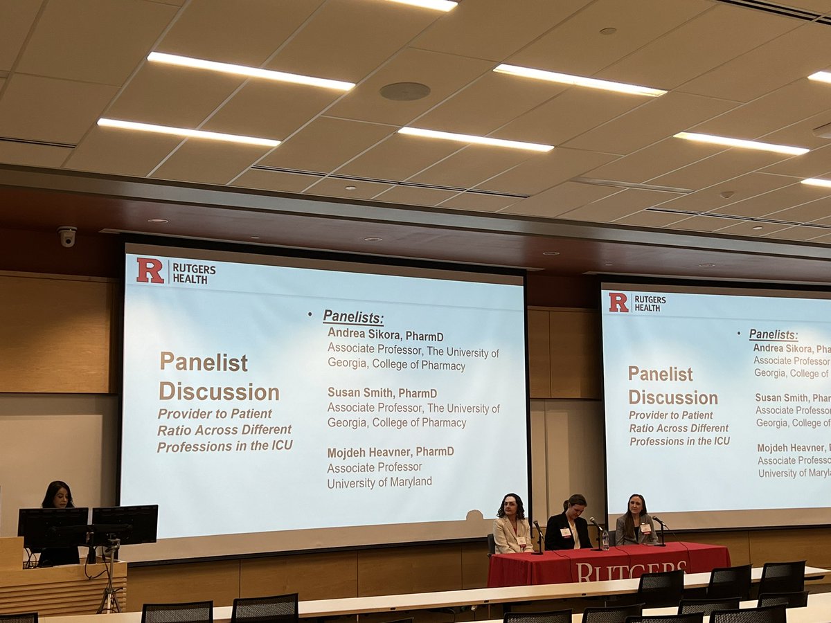 Back at the mothership today @RutgersU Ernest Mario School of Pharmacy for the 7th Annual Critical Care Symposium! Looking forward to the discussion @AndreaSikora @SESmithPharmD @HeavnerPharmD