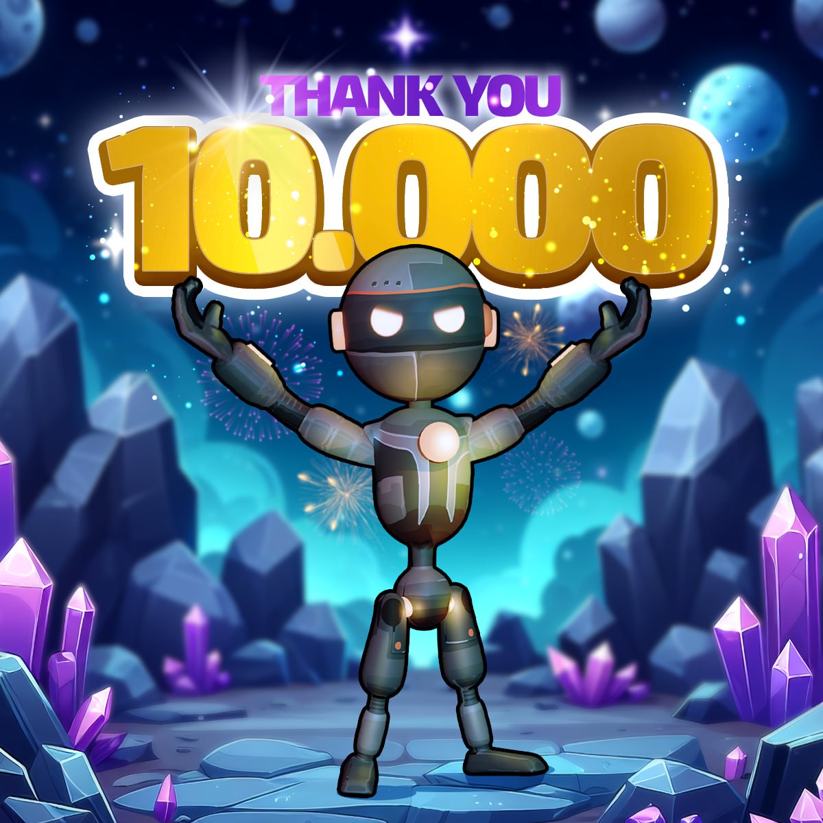 Thank you for 10k followers⚔️ Interact for a chance to get Chronoslist🔔