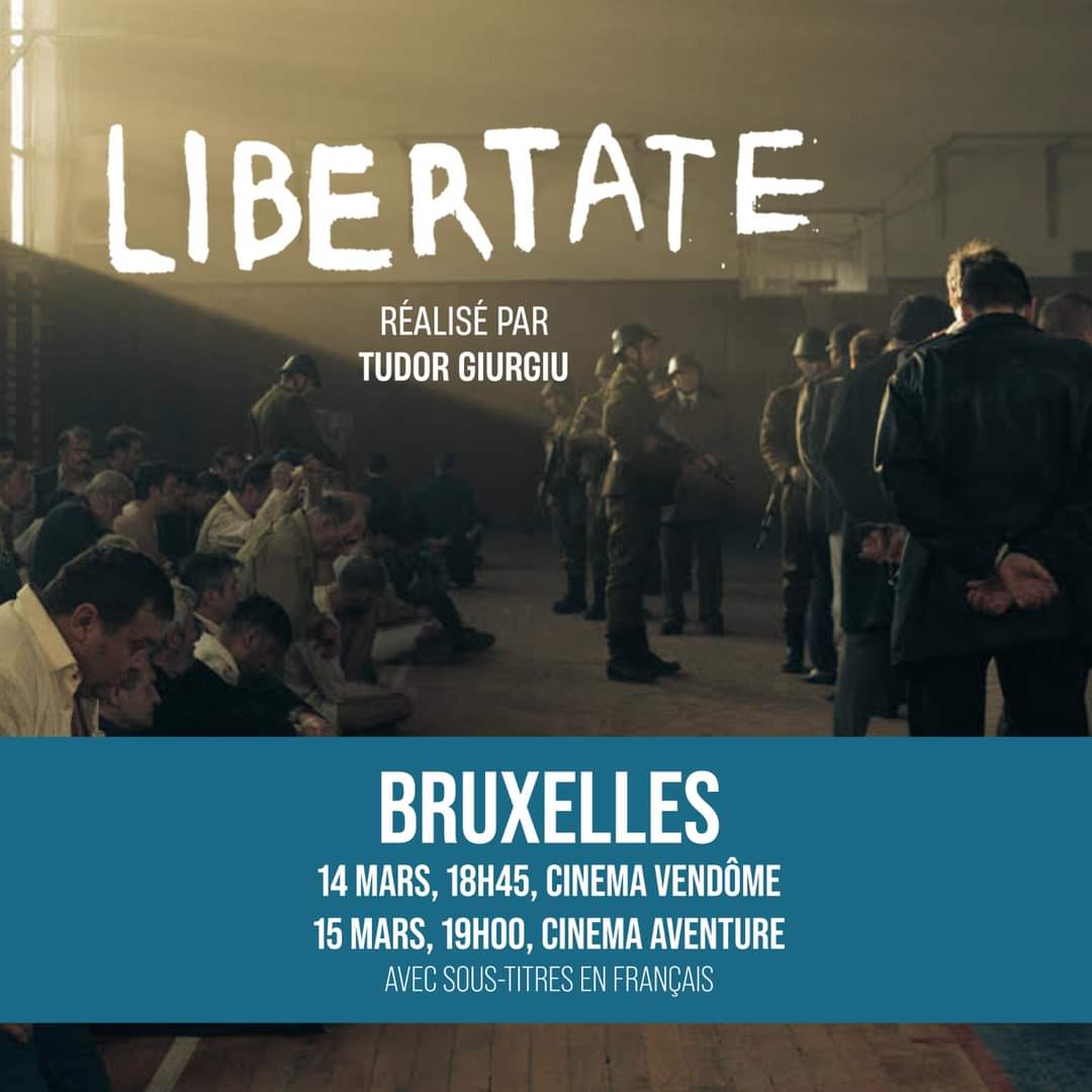 🎬 #Cinema | A doua proiecție a filmului #Libertate are loc ASTĂZI, in #Bruxelles, in prezența regizorului Tudor Giurgiu, cu sprijinul Anbasadei României in Regatul Belgiei @MAERomania @ICRBruxelles #20aniNATO

🎟️ Vineri, 15 martie, 7PM, Cinéma Aventure - bit.ly/Libertate-Aven…