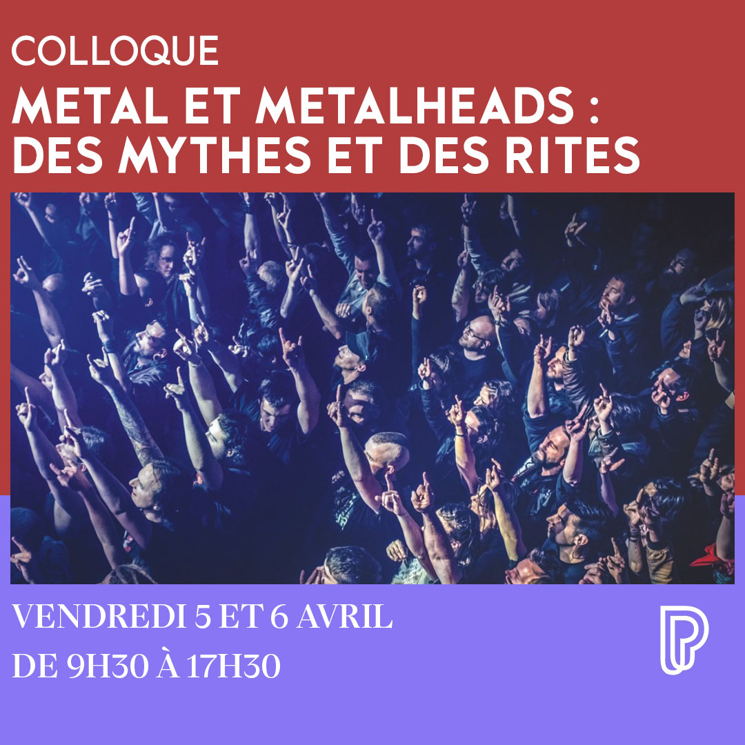 5-6 avril #ExpoMetal un colloque qui fera date. philharmoniedeparis.fr/fr/activite/co… Avec @HardRock @ChloeTrujillo @CorentinCharb @milangarcin @EliranKantor @Fortifem @Sorbonne_Nvelle @Bruneluni @VERYGROUPfrance @hellfestopenair @MotocultorFest @le_CNM @FlibustierParis @nuclearblast @p3cmusic