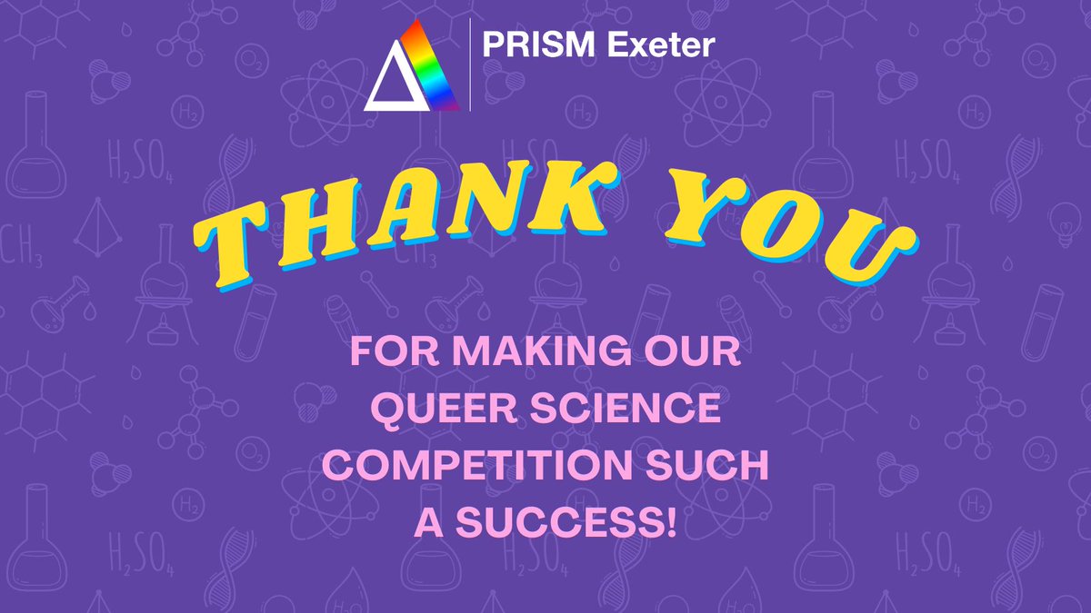 Our Queer Science Competition #QSC2024 is now over for another year! 

We have had so many great entries and it's been wonderful to read about all the different STEMM professionals you have championed.

Thank you to all our participants and those who have shared the competition.
