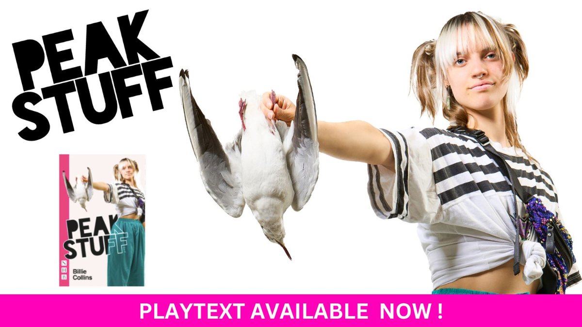 Peak Stuff is a brand new play about consumer culture by Billie Collins.
Winner of the New Play Commission Scheme.

Grab your playtext today at peakstuff.uk

⭐⭐⭐⭐
“a serious and impressive play”
The Guardian