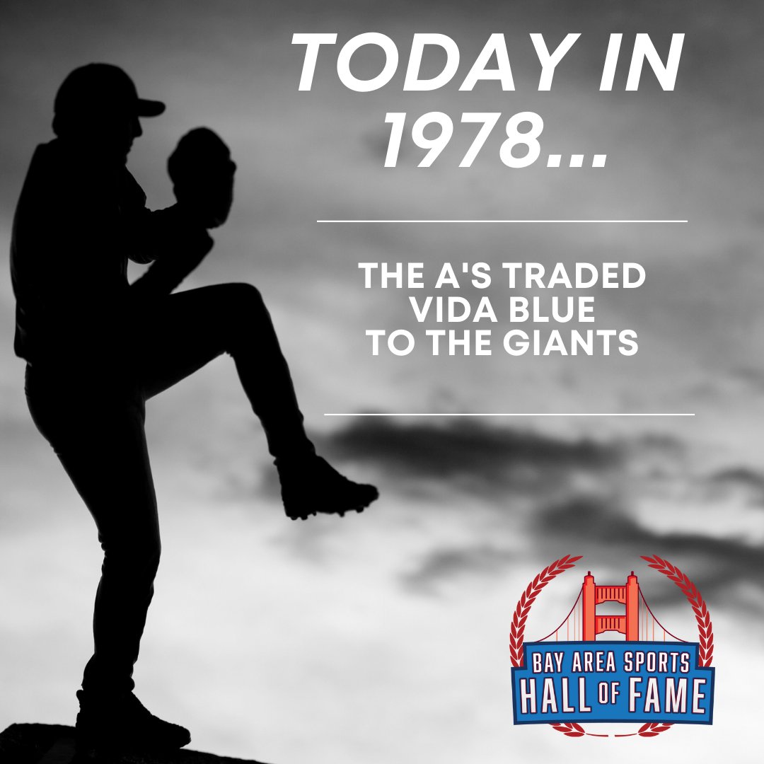 On this day in 1978 the Oakland A's made a monumental trade, sending pitcher Vida Blue to the San Francisco Giants for seven players &amp; $390,000.
