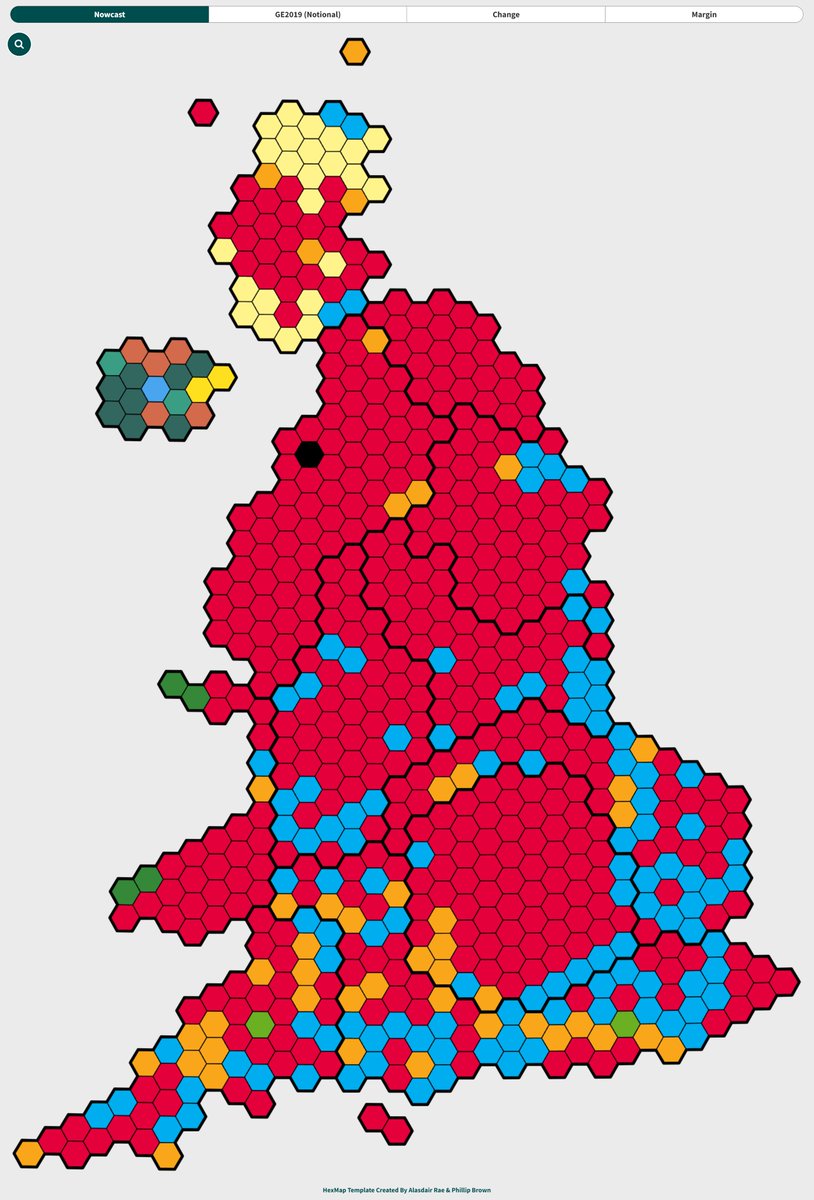 🚨 || General Election Nowcast (15/03): LAB: 443 (+243) - 43.7% CON: 111 (-252) - 24.1% LDM: 47 (+39) - 10.4% SNP: 24 (-24) - 3.2% PLC: 4 (+2) - 0.5% GRN: 2 (+1) - 6.0% RFM: 0 (=) - 11.6% Oth: 1 (=) - 0.5% LAB Maj of 236. Changes w/ GE2019 notionals. electionmaps.uk/nowcast