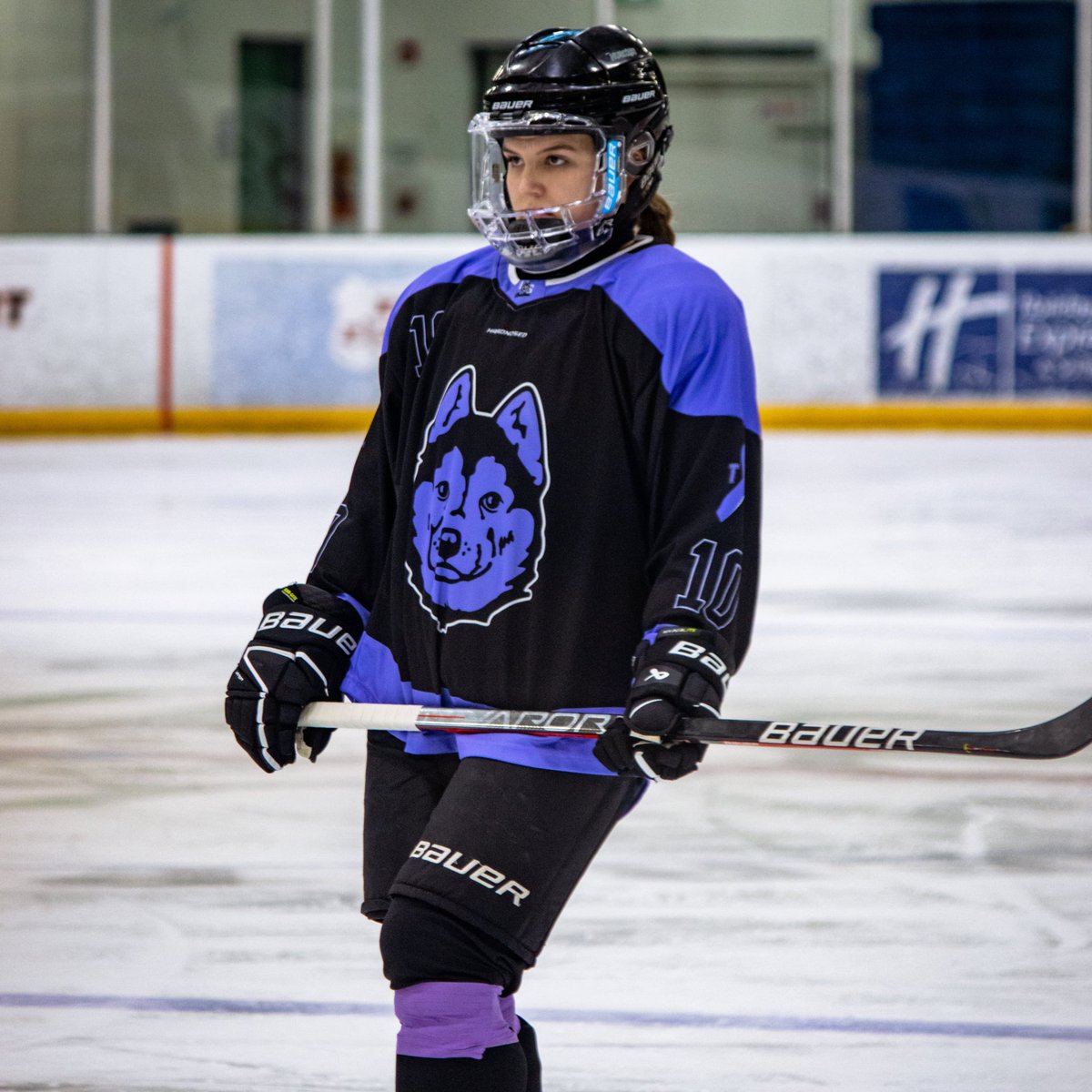 ScottRoblin's tweet photo. After having her world rocked by a cancer diagnosis in November, @HuskiesWHKY third-year Brooklyn Stevely defied the odds last night to make her season debut at U Sports nationals.

Her story tonight on @GlobalSaskatoon. https://t.co/p5YehGWS5b