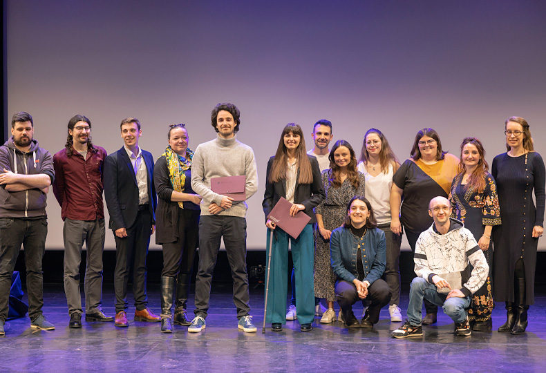 #MT180s de l’Université Paris-Saclay' 2024 👏 Prix du jury : Gaspard FOUGEA (@GFougea), doctorant au LMF de l' @ENS_ParisSaclay 👏 Noëlla GROSSI, doctorante au laboratoire I-STEM RDV à la demi-finale nationale du concours ! ens-paris-saclay.fr/node/10031/