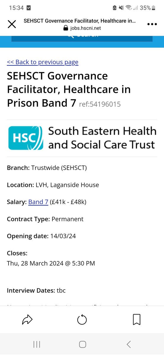 📣 New Post Alert 📣 Governance - Make a difference 📣 Healthcare in Prison @setrust @AmandaLloyd71 @StephenMcGPT @listen_hear