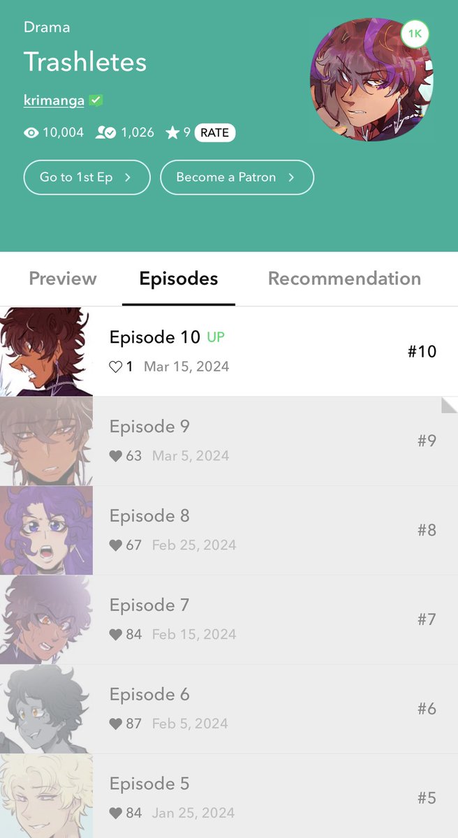 NEW EPISODE OF TRASHLETES IS UP! Check it out on <a href="/webtooncanvas/">WEBTOON CANVAS</a> 🤭
Link: webtoons.com/en/canvas/tras…
#webtoon #webtooncanvas #webtoonseries