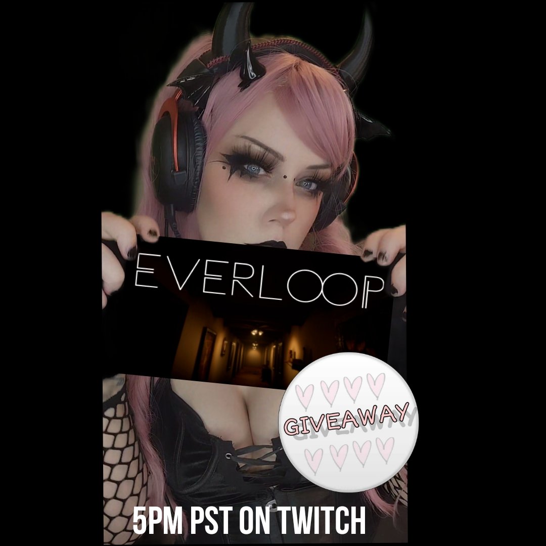 MsFelonyRose's tweet photo. I didn't add some tags to last post🙈 #everloop #giveaway #infinitygreengamestudio #supportsmalldevs #indiegame #horrorgame #goth #alt #spooky #horrorgaming #HorrorCommunity https://t.co/KrqBpSxEvO