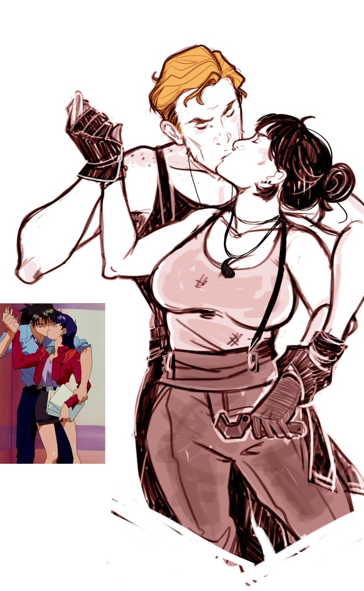 lilithsaur's tweet image. #gingerrose as mechanics! Second pic was a gift fro @sarasjustpeachy 🥰
#lilithART