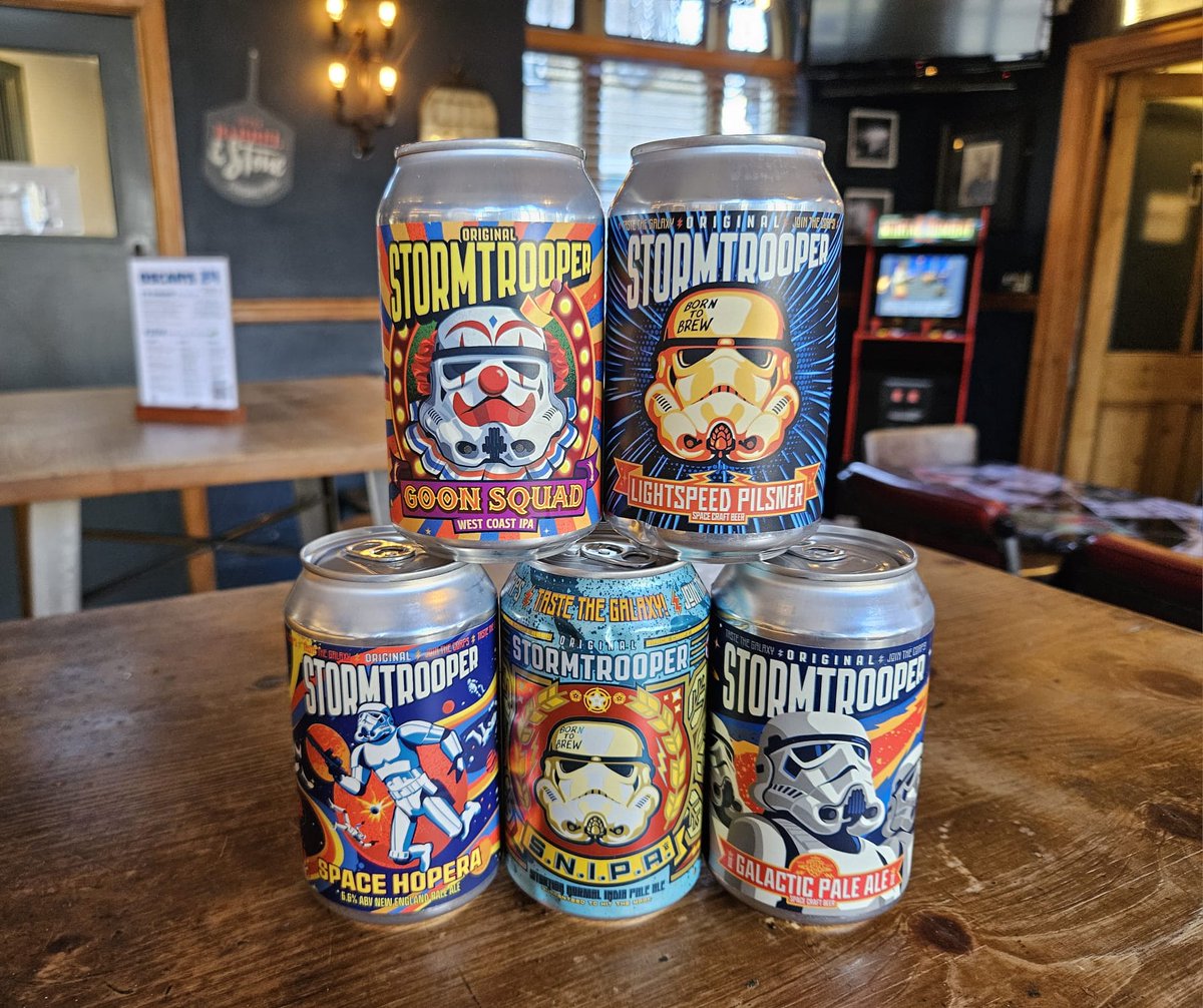 Step into a galaxy far, far away with these Stormtrooper craft beers, available NOW at The Portland! From the refreshing Lightspeed Pilsner to the bold Space Hopera NEIPA, these beers are guaranteed to hit the mark. Drink in or takeaway. #ThePortland #StarWars #CraftBeer