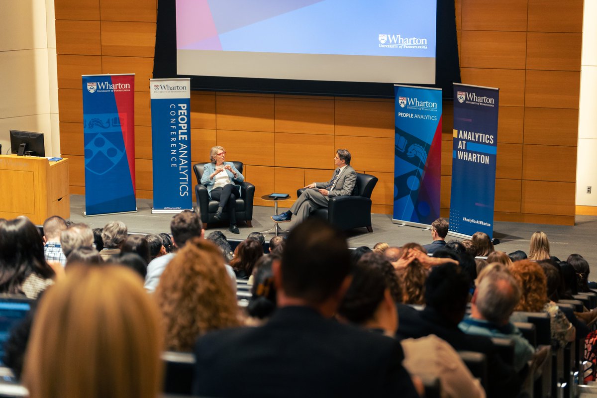 American economist & bestselling author @JulietSchor joined @Wharton Professor Iwan Barankay to discuss the four-day work week and their different perspectives on what this might mean for organizations and their employees. #PAC11 #4DayWeek