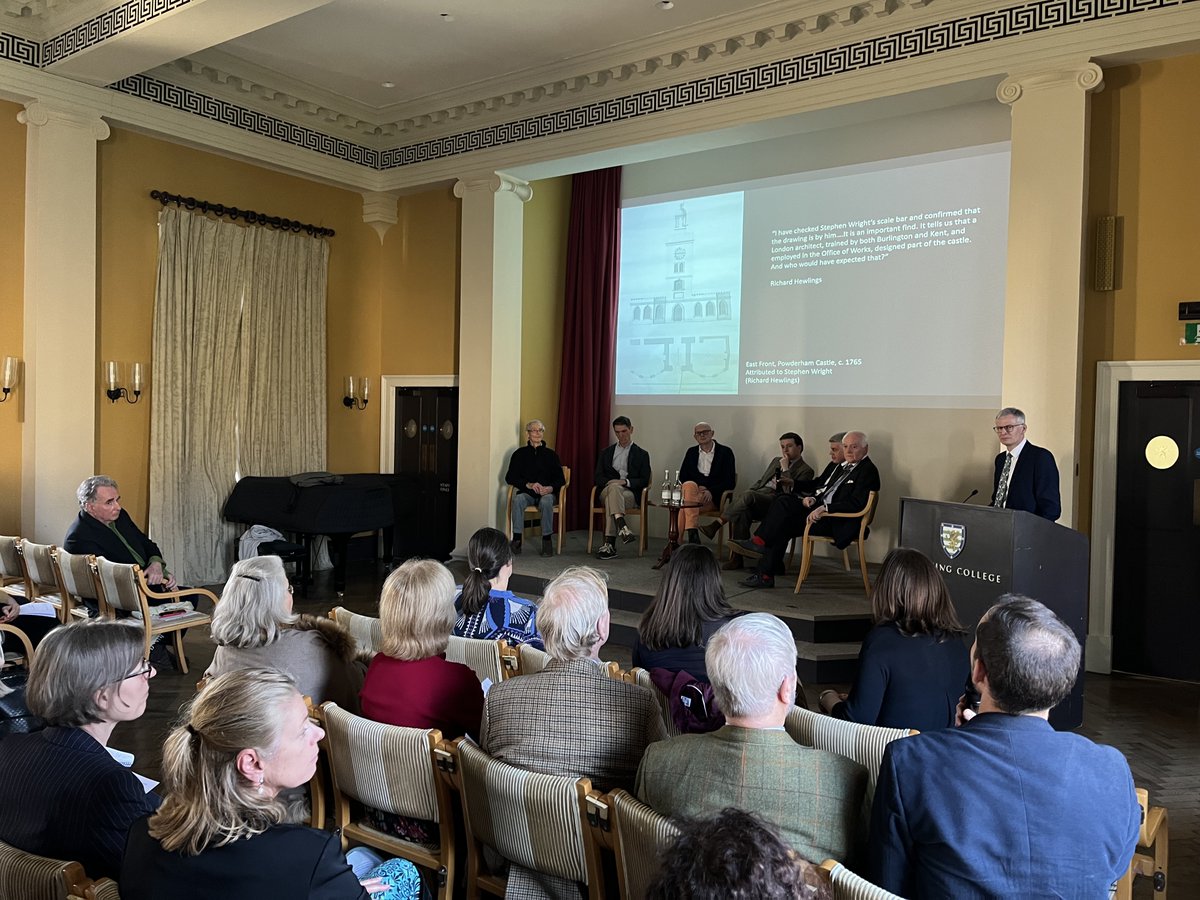 CSCA_Cambridge's tweet photo. In our third session we heard from Anthony Geraghty on Hawksmoor's unbuilt Parliament House; Jeremy Musson and @Waslet on St Mary le Strand; Timothy Clifford on William Chambers's chimneypieces; David Alexander on Thomas Trotter; and @maudlin_daniel on Saltram. #NotesandQueries https://t.co/VDH6f021pa