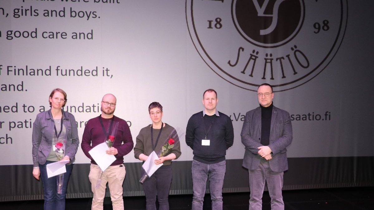 Vaajasalon säätiön ja Epilepsiatutkimussäätiön apurahat jaettiin Kuopio Epilepsy Symposium -tapahtuman viimeisenä ohjelmanumerona. Lämpimät onnittelut kaikille apurahan saaneille tutkijoille!

#epilepsia
#KES2024