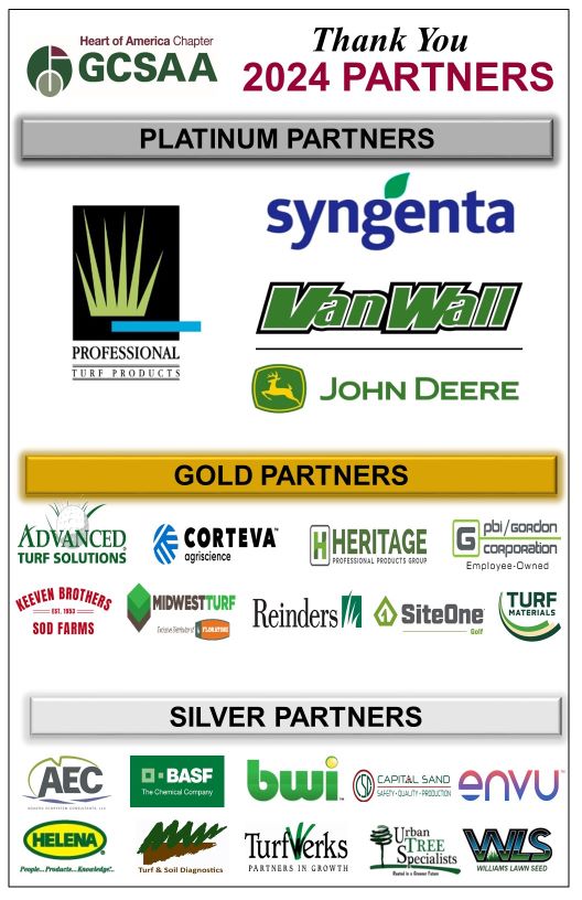 Special Thanks to Those Vendors that Support HAGCSA.